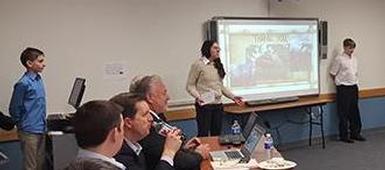 Expanding a zoo? Innovation Tech students present to BOCES Board