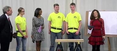 Construction Tech. students help build partnerships