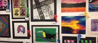 Cortlandville students shine at Imagination Celebration art exhibit