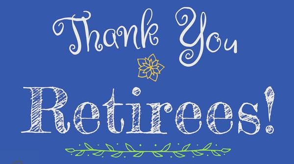 Thank you, OCM BOCES Retirees!