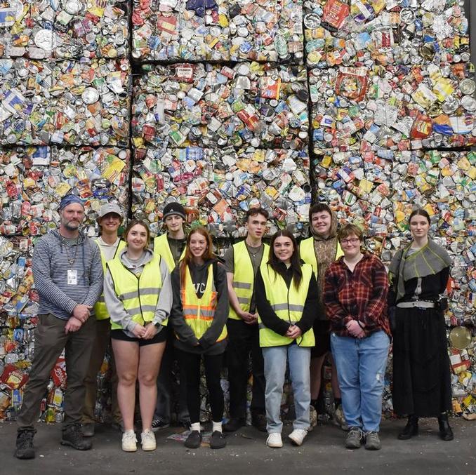 What happens to waste in Cortland County? New Vision students get a first-hand look