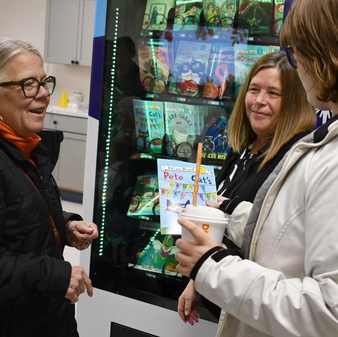 OCM BOCES book vending machines reward kindness with literacy